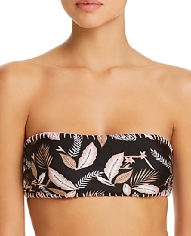 Minkpink Ipanema Bandeau Bikini Top MSRP $59 Size L 30C 258 NEW