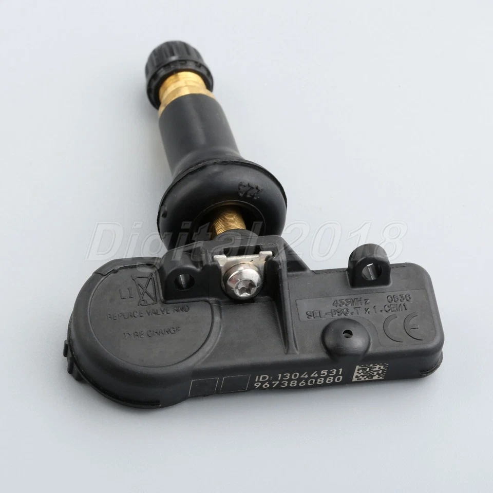 Sensor de presión de neumáticos de coche TPMS 433 MHz 9673860880 apto para Peugeot 3008 T84 2008 Foto 2 de 4