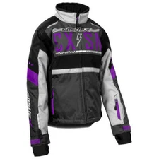 Castle X Strike G4 Women's Snowmobile Jacket - Grape/Charcoal