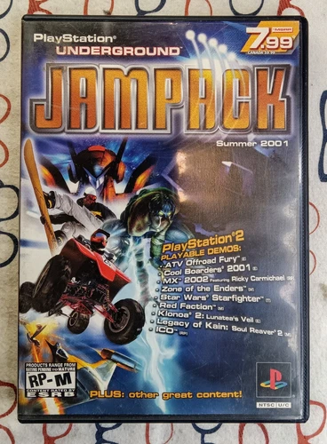 Jampack Summer 2001 - Sony Playstation 2 PS2 - Complete Copy
