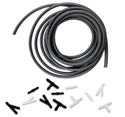 Windshield Washer Hose Kit,4 Meter Washer Fluid Hose with 12 Pcs Hose Connectors