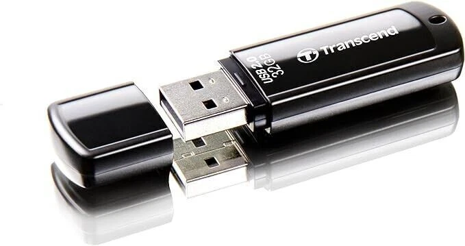 Transcend Jetflash 350 Mémoire USB, 32 Go, Noir - Photo 3/4