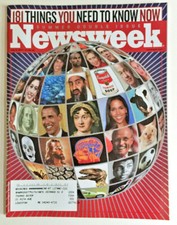 Newsweek Magazine July 9, 2007 181 Things You Need To Know Now Double Issue Newsweek Magazine July 9, 2007 181 Things You Need To Know Now Double Issue