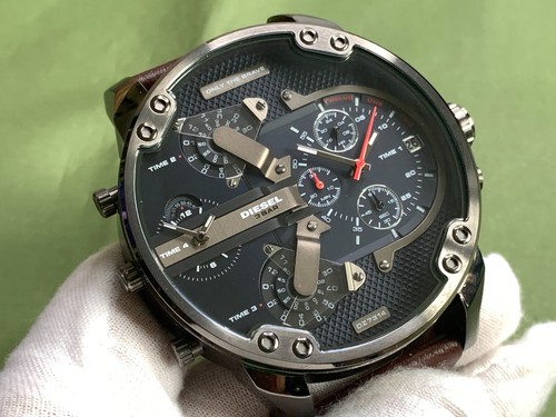 Diesel DZ7314 Mr. Daddy 2.0 Chronograph Date Gray Case 3 Atm Quartz Men's Watch - Imagen 4 de 18