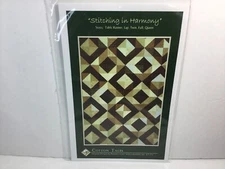 Quilting Pattern Stitching In Harmony, Cotton Tales, Lap, Twin, Full Size.