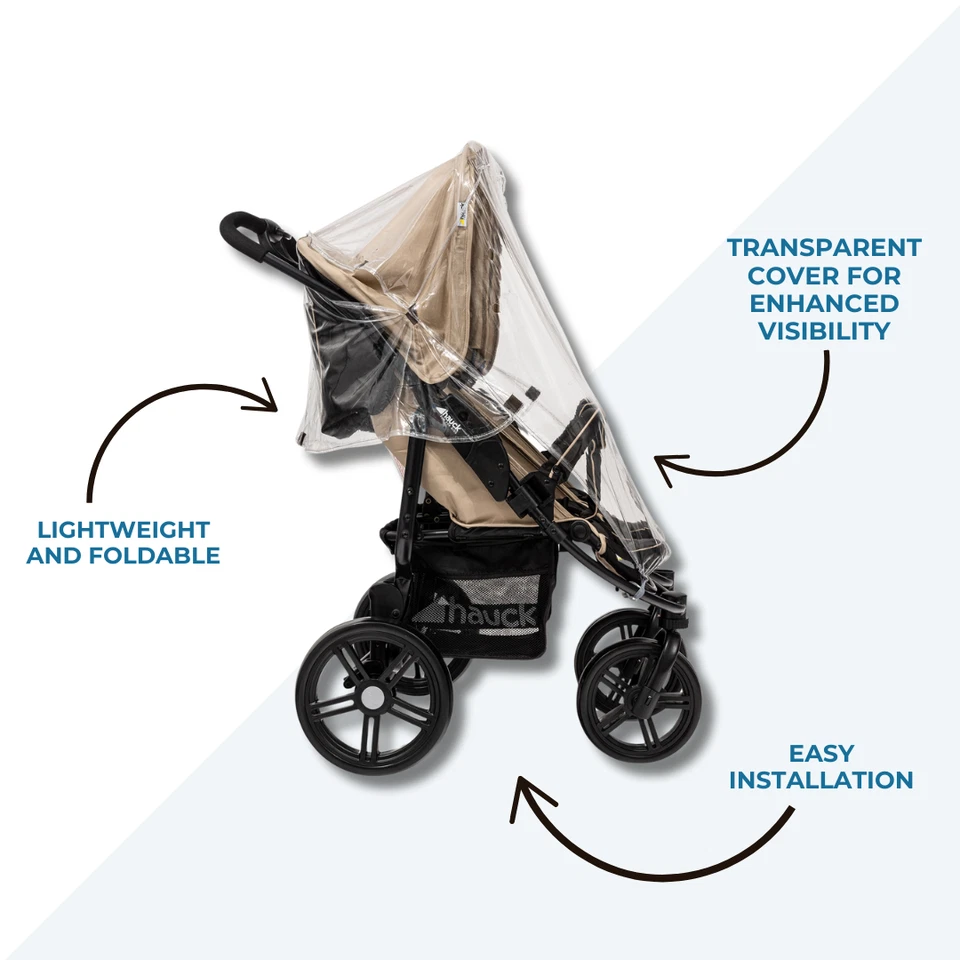 Side by Side Rain Cover Compatible with Mutsy - Fits All Models - Image 3 of 4