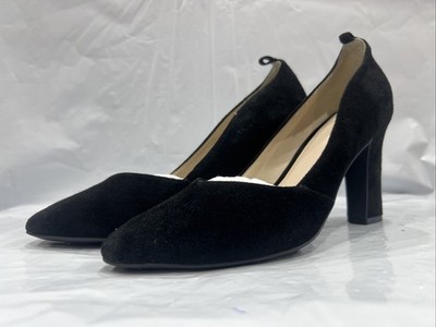 Cole Haan Grand Ambition Angelica Pumps Women's US 5.5 Black Block Heel EBS1886