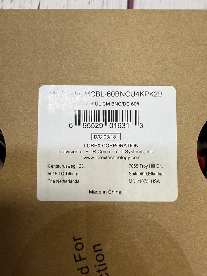 Lorex 4k CCTV System Cables 60 Foot - Image 3 of 3