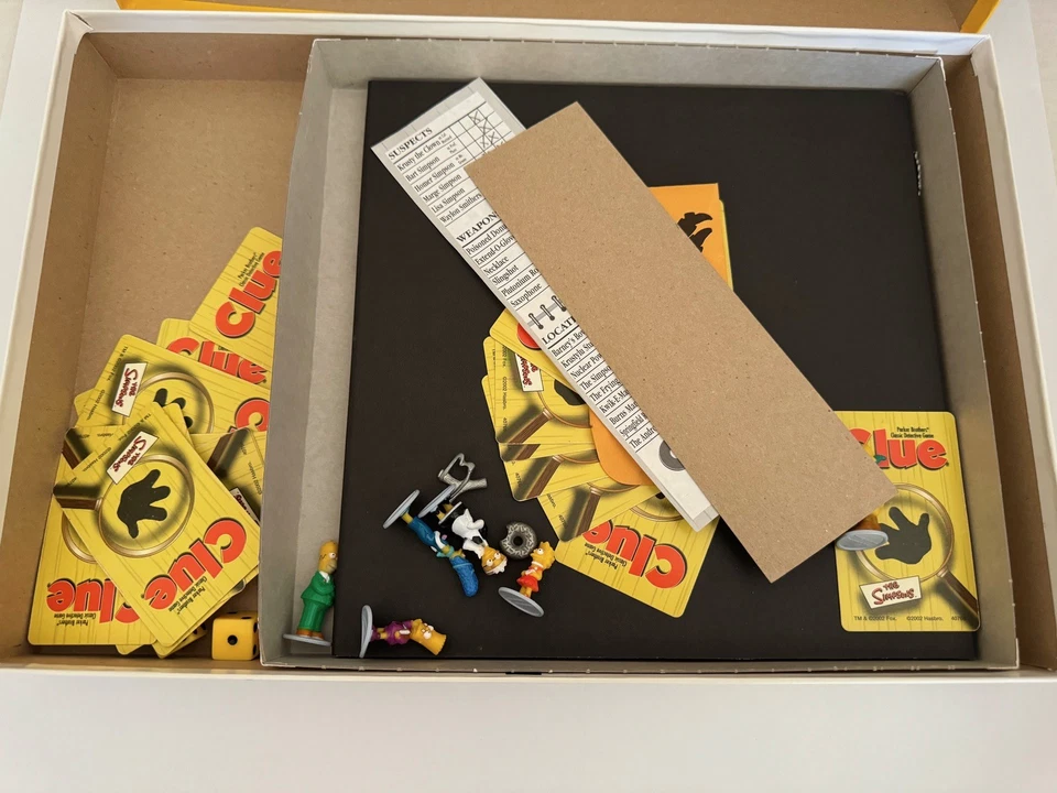 JUEGO DE MESA The Simpsons Clue Foto 2 de 4