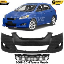 Front Bumper Cover Paintable Lower Grille Kit For 2009-2014 Toyota Matrix Front Bumper Cover Paintable Lower Grille Kit For 2009-2014 Toyota Matrix
