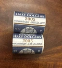 2005 P & D Kennedy Half Dollars - BU - US Mint Original Wrapped