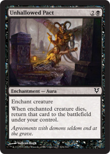 Avacyn Restored - Unhallowed Pact - Foil - Picture 1 of 1