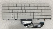 Original for Dell XPS 13 9340 US KEYBOARD BACKLIT White 0G4KWX GK4wX KY2