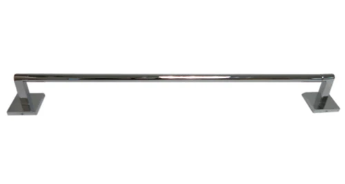 Signature Hardware SHHB24TBCP Hibiscus 24" Chrome-Polished Bathroom Towel Bar - Picture 2 of 3