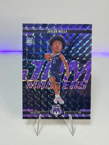 Panini Mosaic 2024-25 Jam Masters Jaylen Wells Grizzlies #3 Purple Prizm /175 RC