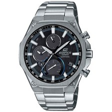 CASIO Edifice EQB-1100D-1AER Bluetooth® Smart + Solare DUAL TIME/VETRO ZAFFIRO NUOVO!!!