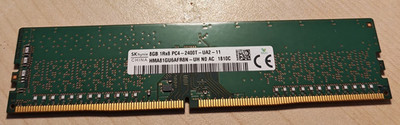SK Hynix DDR4 8GB 2400T UDIMM - HMA81GU6AFR8N-UH