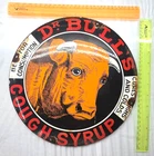 New ListingDr. Bull's 12"x 12" VINTAGE GENUINE PORCELAIN SIGN PUMP PLATE GAS STATION OIL