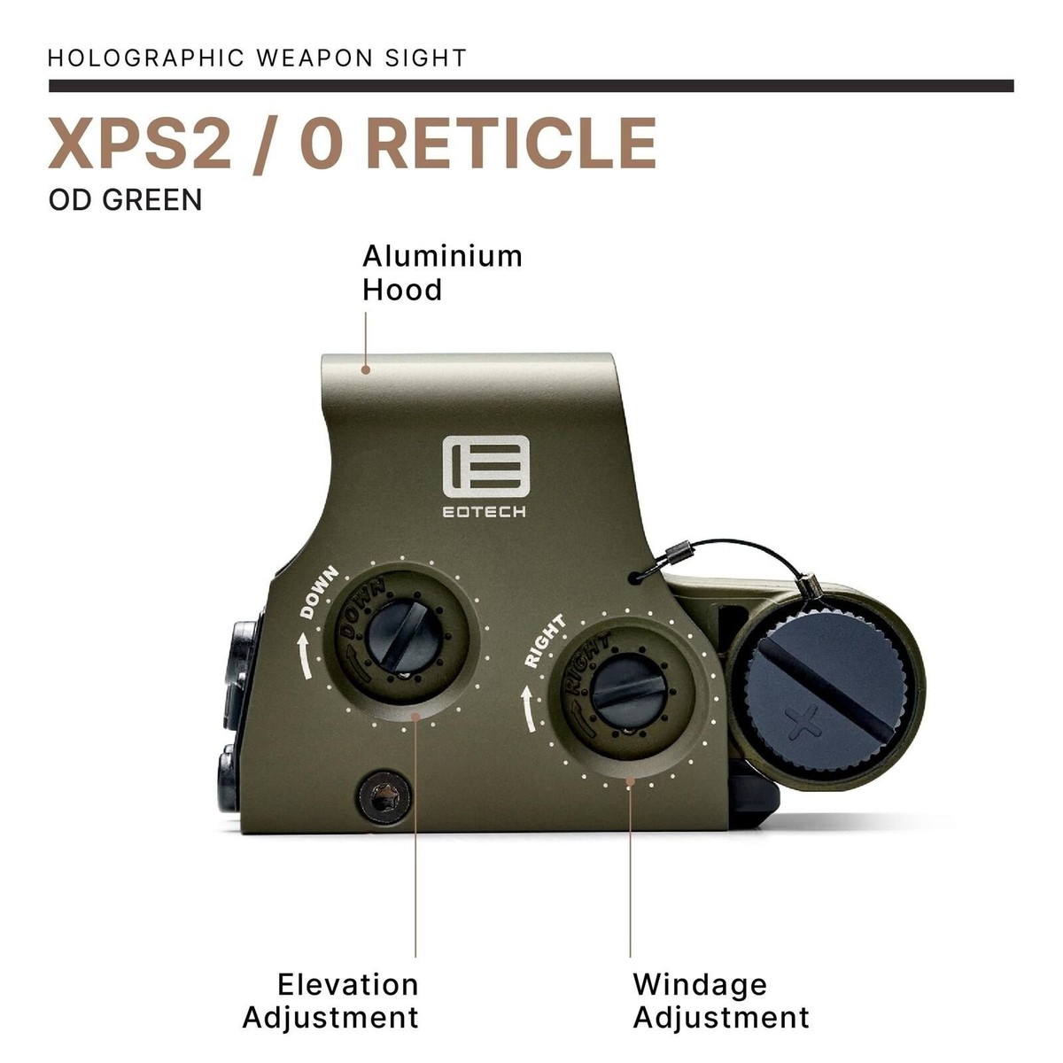 EOTech XPS2-0ODGRN 68 MOA Ring Green Dot Reticle for sale