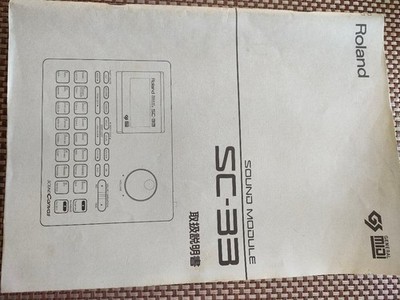 Roland SC-33 Sound Canvas MIDI Sound Module Vintage Used Japan | eBay