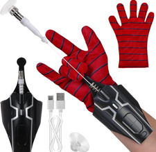 Spider Man Launcher Glove Cosplay Spider String Web Shooter Toys For Children US