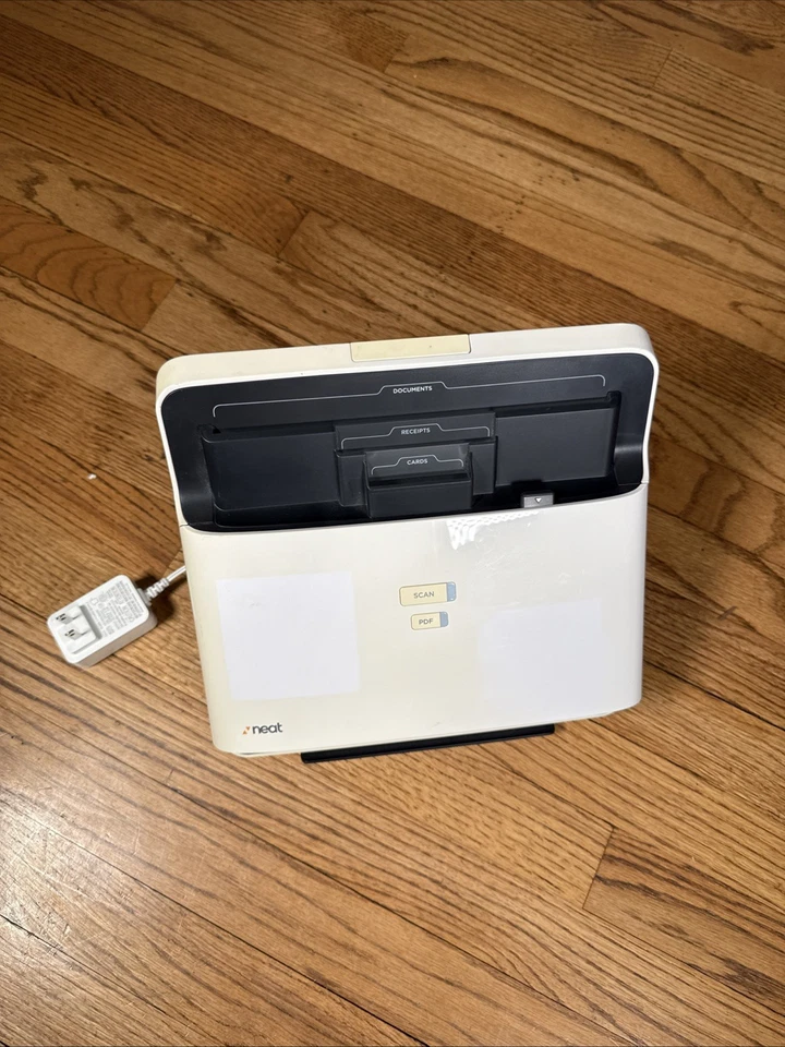 Neat Desk ND-1000 Desktop Scanner Digital Filing System w/ AC Adapter - Works! - Image 3 of 4