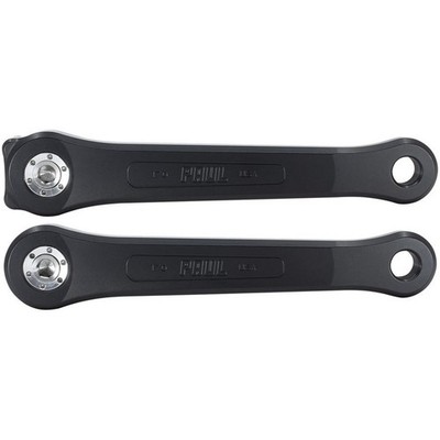 Paul Component Engineering 100% Pure Paul Crankset - 160mm, Black 4160JISBK