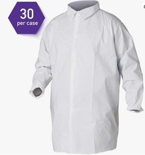 KleenGuard A20 Breathable Particle Protection Lab Coats 30/Ct Case