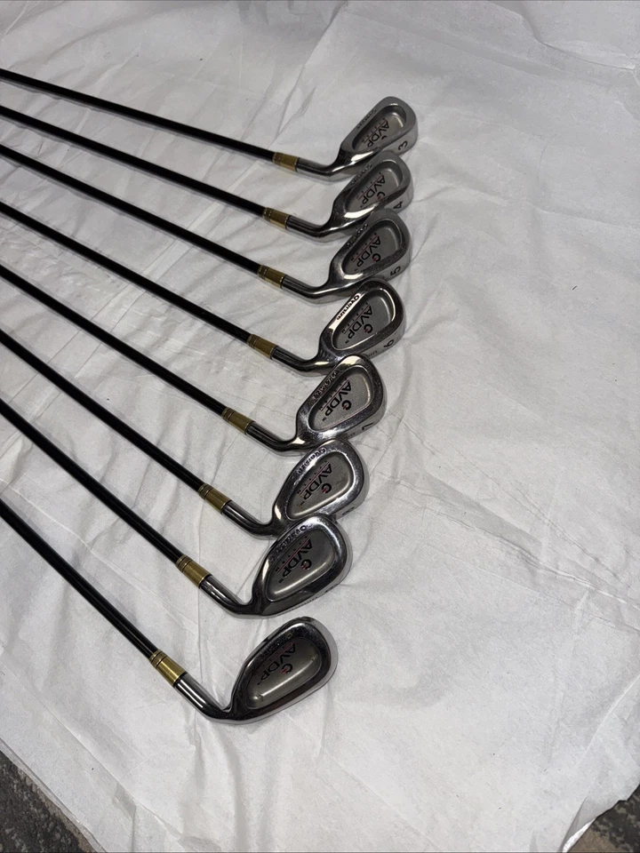 GOLDWIN AVDP OVERSIZE Iron Set 3-10 & Pitching Wedge.Graphite Flex Right Handed - Image 4 of 4