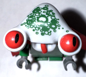 LEGO Space Police 3 Alien SQUIDMAN Minifig Green Monster Squid Man Red Cape 5980