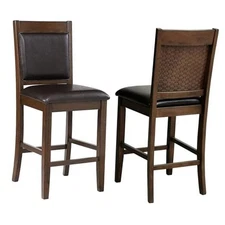 Coaster Home Furnishings - Dewey - Wood Upholstered Counter Height Chairs (Set 
