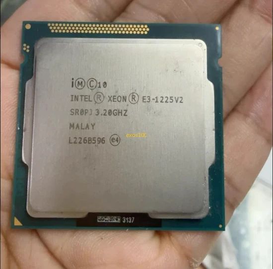 Xeon Intel Xeon E3-1225 V2 Processor Model Computer Processors