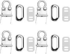 4Pcs Metal Hardware Purse Locks for DIY Handbag Shoulder Bag Closure Purse Makin