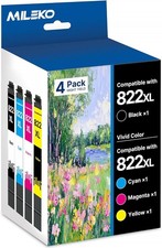 822XL Ink Cartridges Combo Pack for Epson 822XL Ink