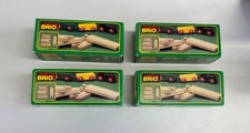 LOT OF 4 BRIO NO.33338 4PC 4.25"" TRACK 2 REG 2 ADAPTER TRACK
