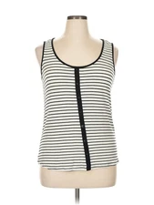 Olive and Oak Women Ivory Tank Top XL