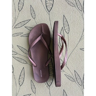 Joe Boxer Women's Brown Flip Flop Size 7/8