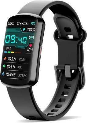 Fitness Tracker, Fitness Watch with Blood Oxygen, Blood Pressure & Heart Rate...