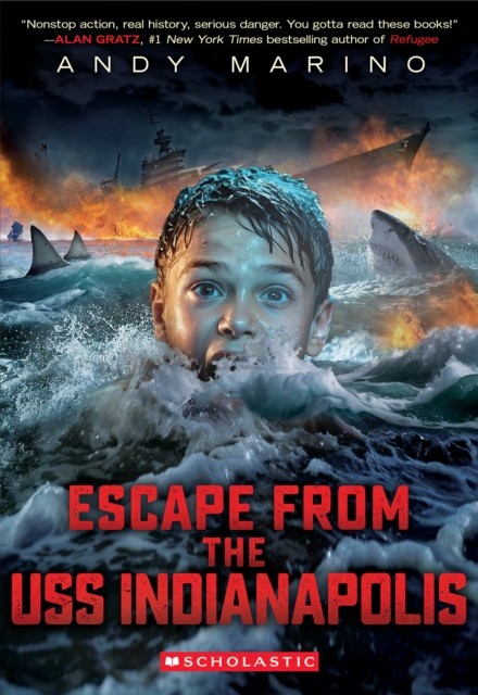 Escape From USS Indianapolis by Andy Marino (Paperback Book)