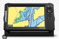 Lowrance Eagle 7 Fishfinder Chartplotter w/Splitshot HD Transducer & CMAP Inland