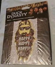 Duck Dynasty Decal Happy Happy Happy Tv Memorabilia New In Package 79