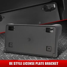 FOR 13-16 DODGE DART FRONT BUMPER LICENSE PLATE MOUNTING BRACKET KIT TAG HOLDER