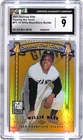 2001 Donruss Elite Willie Mays Barry Bonds Passing the Torch /500 CGC 9