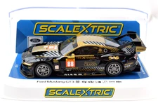 Scalextric "IKIGAI" Ford Mustang GT3 DPR W/ Lights 1/32 Scale Slot Car C4519