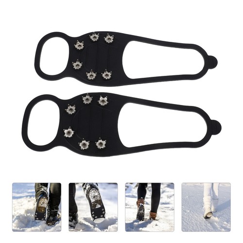 Ice Crampons Snow Gear Boots Crampons Shoe Spikes Ice Ice Cleats