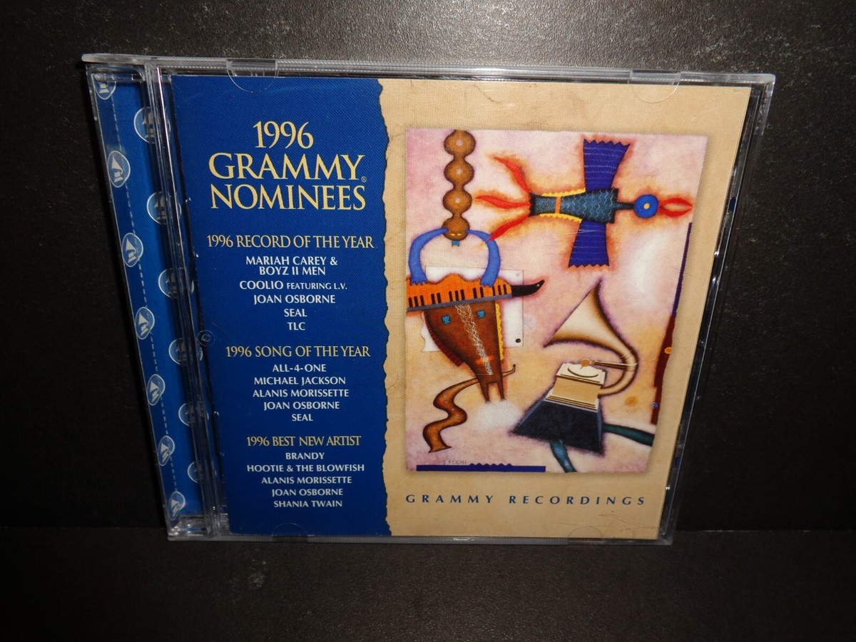 1996 GRAMMY NOMINEES-Rare Collectible CD w/ Mariah Carey, Coolio