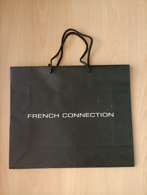 FRENCH CONNECTION PAPER BAG Vintage35x30 New!