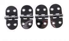 4X Stainless Steel Marine Boat Hinges Butterfly 3" *1.5" Strap Hinges