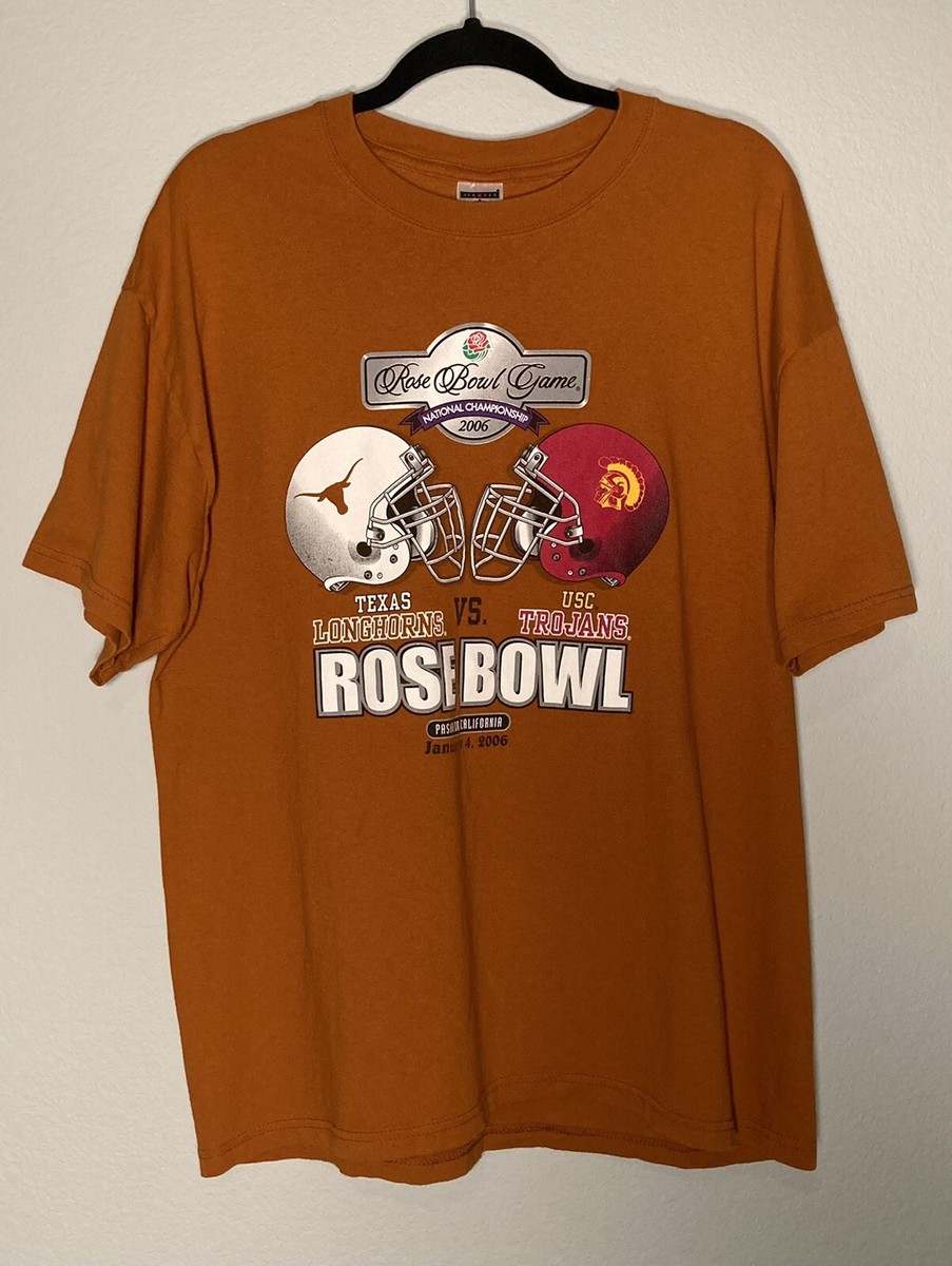 Lot of (2) 2006 NCAA BCS Rose Bowl USC Trojans vs UT Texas 