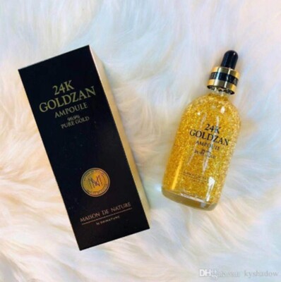 24k Gold Serum Goldzan Ampoule 99.9% Pure Gold KOREAN COSMETIC